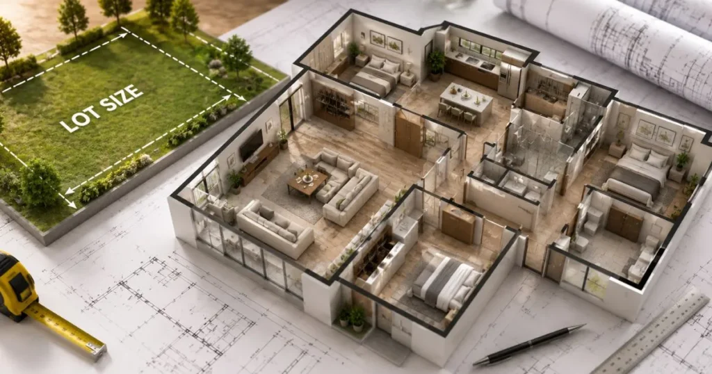 How Does Lot Size Shape Every Room in Your Floor Plan?