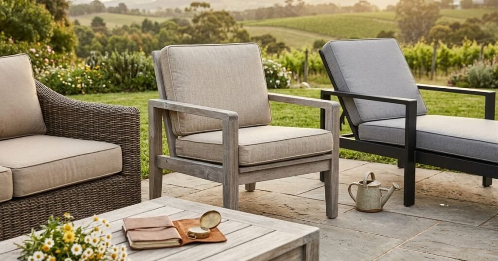 Comparing Teak with Other Outdoor Furniture Materials