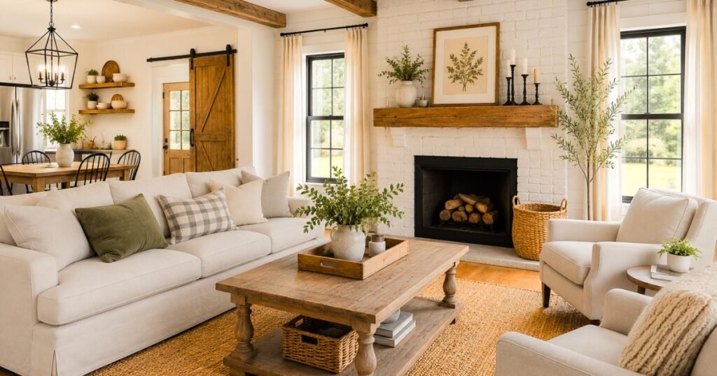Farmhouse interior design