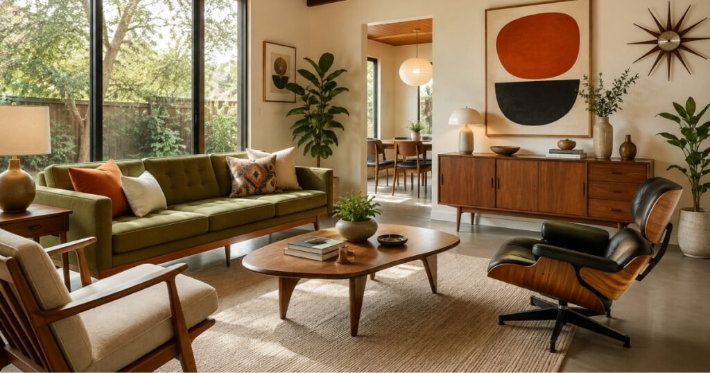 Mid Century Modern interior design styles