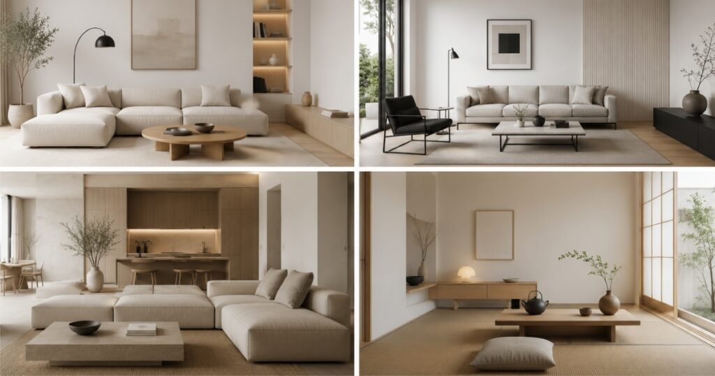 Minimalist interior design