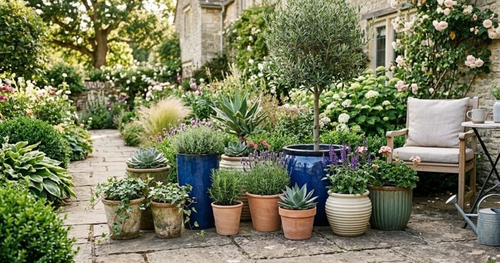 Stylish garden pots for a cohesive outdoor space