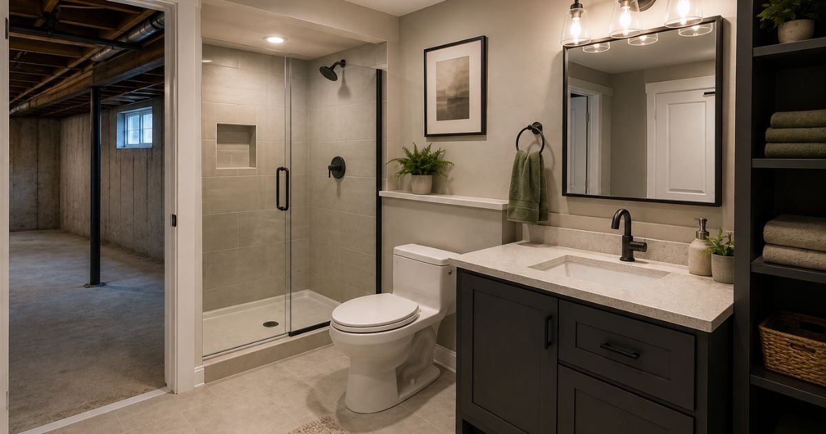 Basement Bathroom