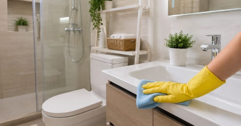 1. Helps Maintain a More Hygienic Bathroom