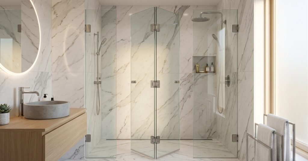 Bi-Fold Shower Doors 800mm