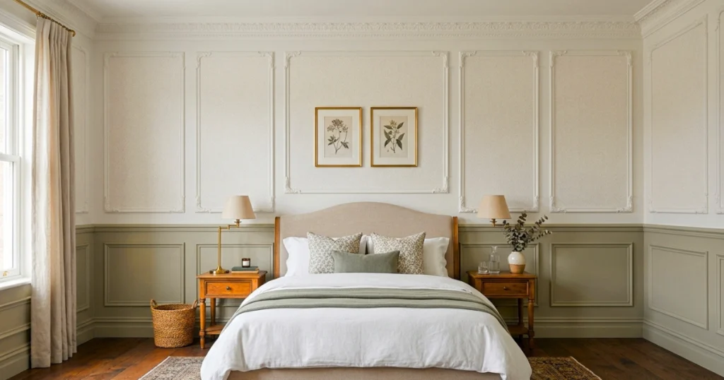 Moulding, Trimming and Wainscotting as Room Design Wall