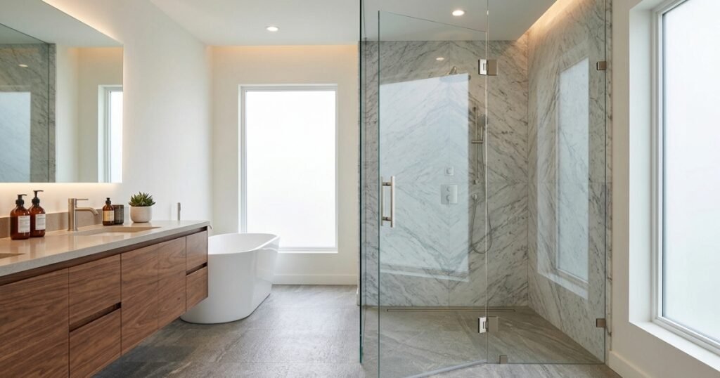 Pivoting Shower Doors seal