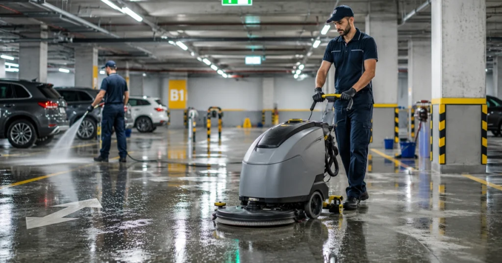 Strata Cleaning Services For Car Parks