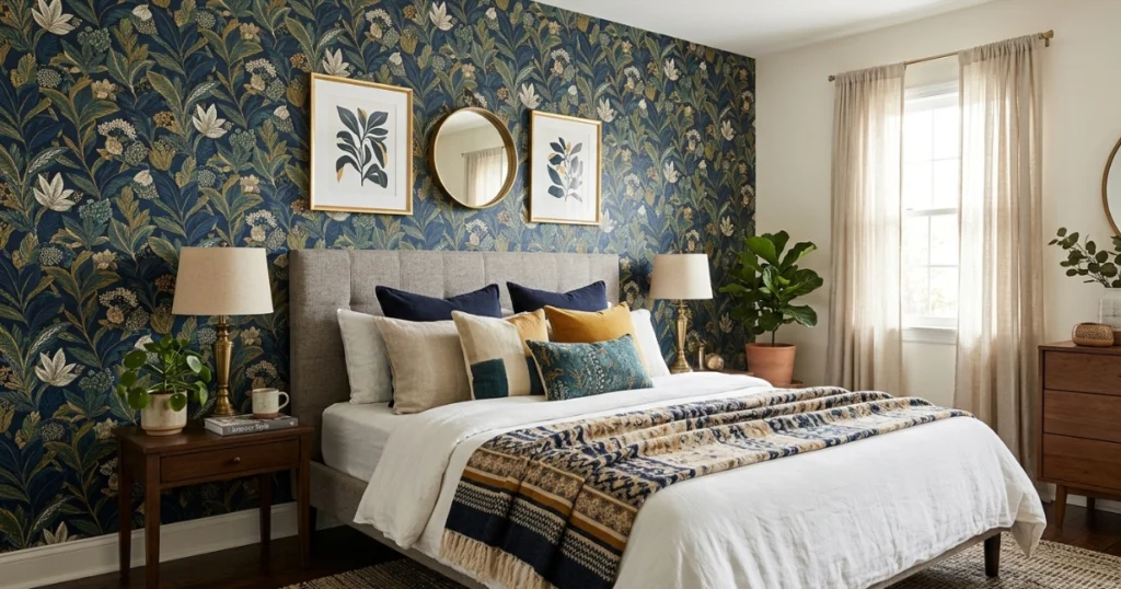 Stylize Your Bedroom Wall decor With Wallpapers