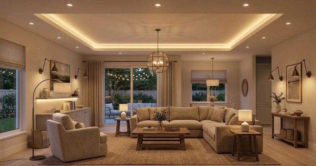 living room lighting ideas