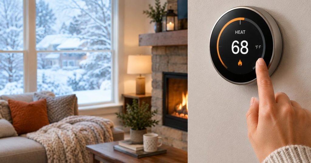 Thermostat settings in lava