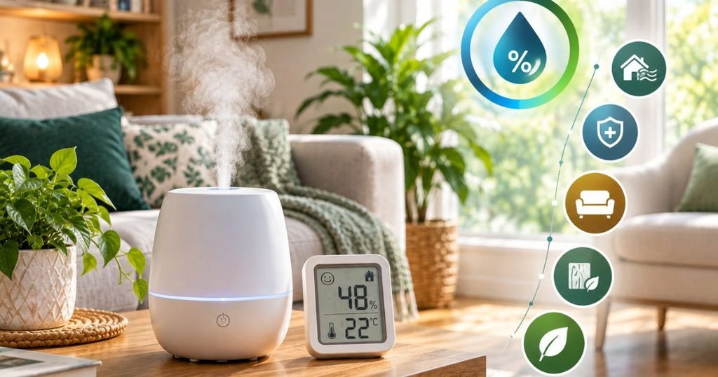 Thermostat settings in Iowa for managing indoor humidity and comfort