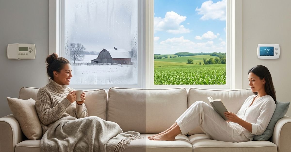 Thermostat Settings in Iowa