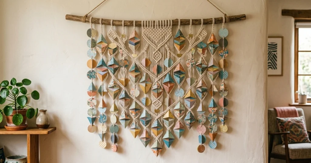 Paper Chain Wall Hanging